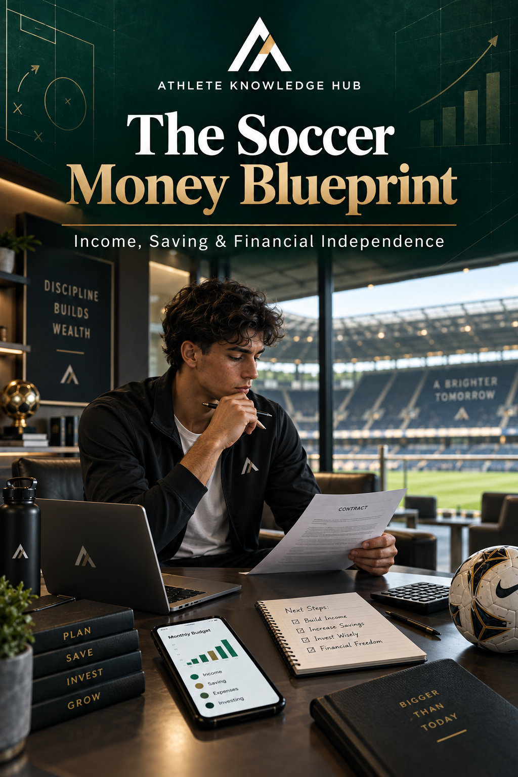The Soccer Money Blueprint ebook cover